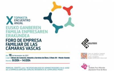 X Encuentro del Foro de Empresa Familiar de las Cámaras Vascas