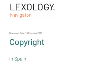 Santiago Mediano Abogados, colaborador exclusivo para temas de Derechos de autor en España para Lexology.