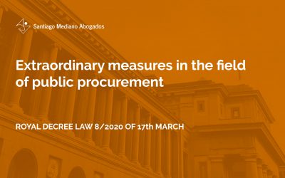 Extraordinary measures in the field of public procurement