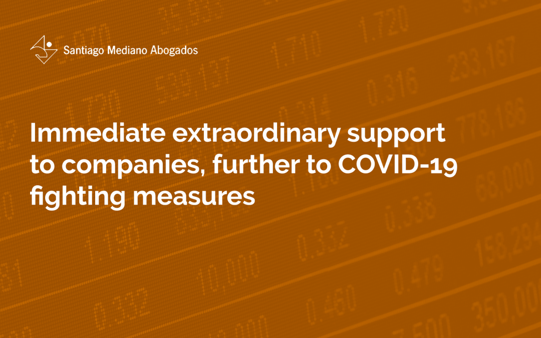 Immediate extraordinary support to companies in Portugal, further to COVID-19 fighting measures