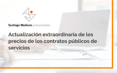 Actualización extraordinaria de los precios de los contratos públicos de servicios