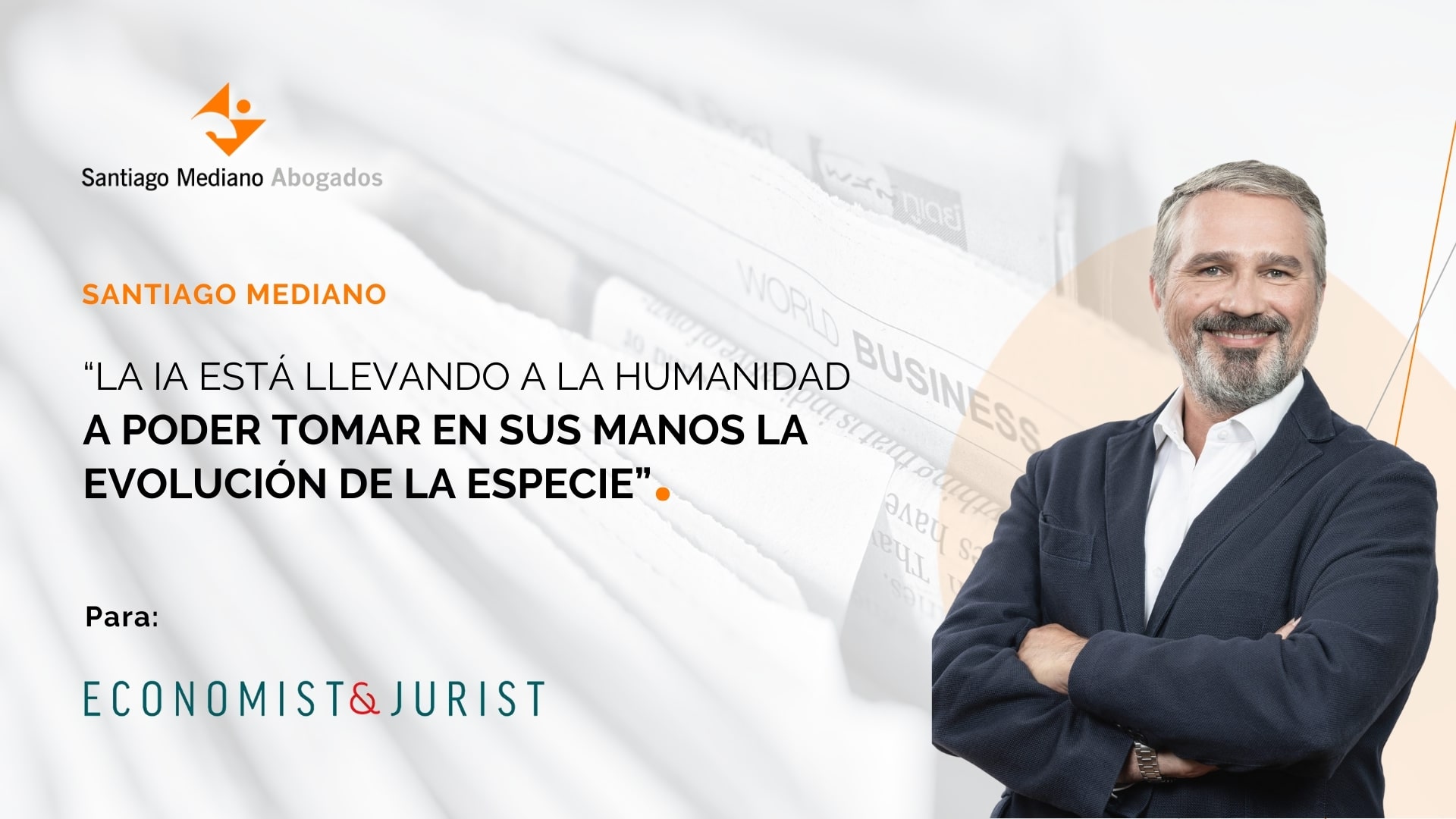 La IA está llevando a la humanidad a poder tomar en sus manos la evolución de la especie