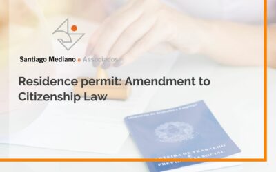 Amendment To Citizenship Law – Residence Permit