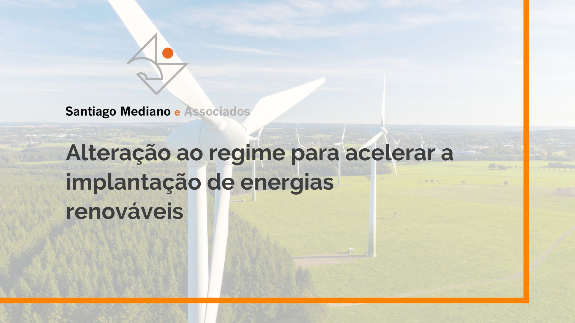 Alteração ao regime para acelerar a implantação de energias renováveis