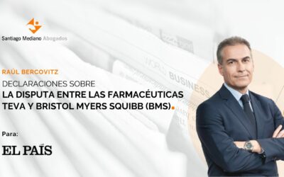 Declaraciones de Raúl Bercovitz sobre la disputa entre las farmaceúticas Teva y Bristol Myers Squibb (BMS)