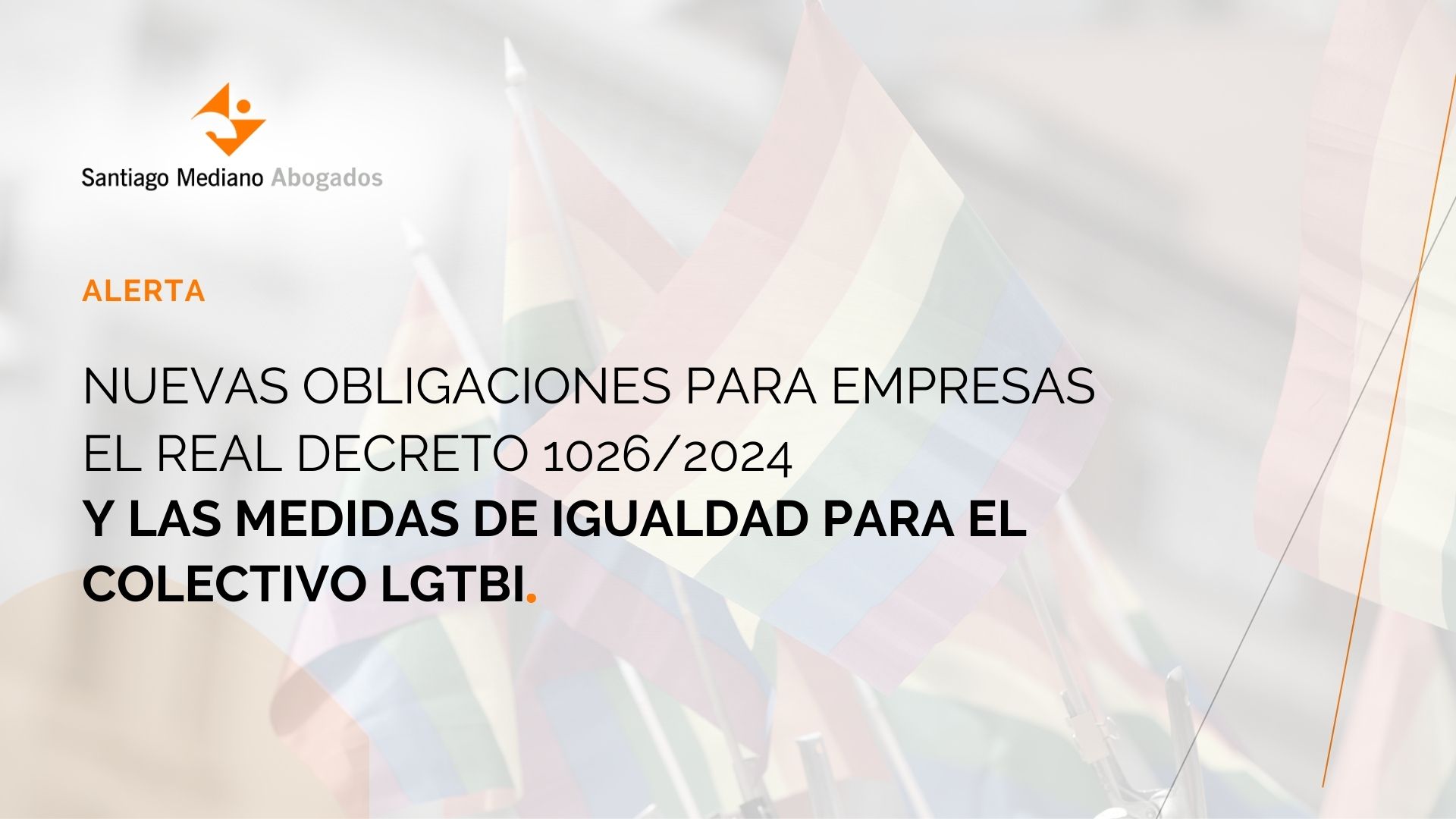 Nuevas obligaciones para empresas: Real Decreto 1026/2024 y las medidas de igualdad para el colectivo LGTBI