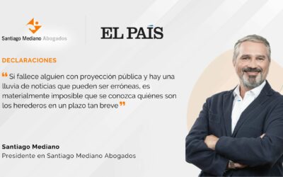 Santiago Mediano participa en un artículo de El País sobre la nueva ley de rectificación que pondrá al mismo nivel influencers y medios de comunicación