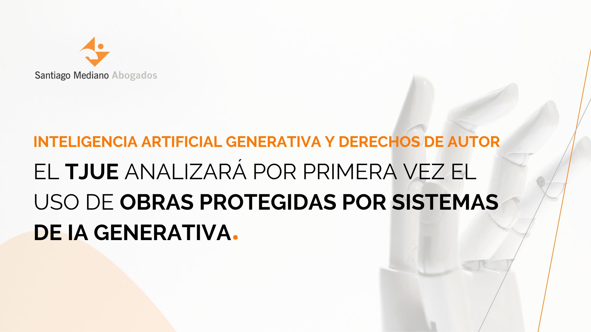 El TJUE analizará por primera vez el uso de obras protegidas por sistemas de IA generativa
